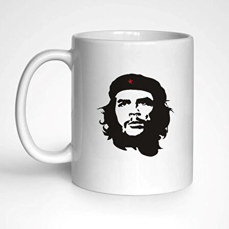 Che Guevara Temalı Kupa Bardak, Mug, Hediyelik, Motosiklet