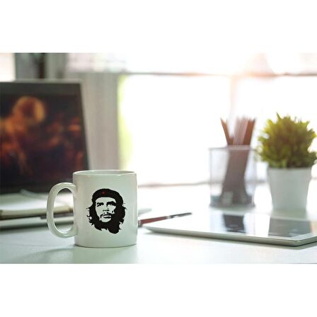 Che Guevara Temalı Kupa Bardak, Mug, Hediyelik, Motosiklet