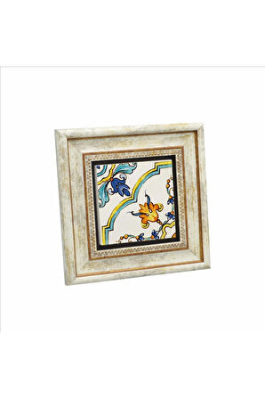 İtalyan Deseni Baskılı Taş Tablo 20x20