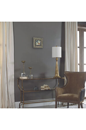 İtalyan Deseni Baskılı Taş Tablo 20x20