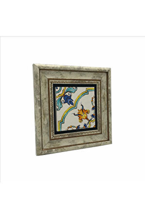 İtalyan Deseni Baskılı Taş Tablo 20x20