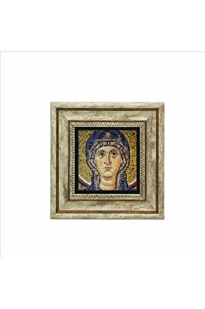 Meryem Görseli Baskılı Taş Tablo 20x20