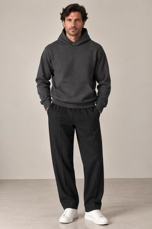 Kapüşonlu Erkek Sweatshirt