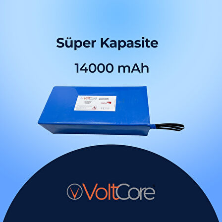 Onvo OV-012 Batarya Scooter Bataryası LG Pil (Süper Kapasite) 48V 14.000 mAh Kapasite