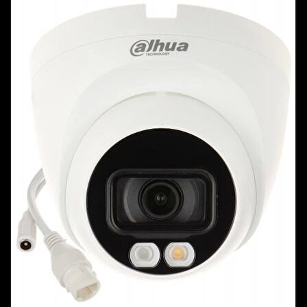 DAHUA 4MP IPC-HDW1249T-S-IL 3.6MM TAM RENKLİ DOME IP KAMERA