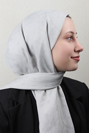 Gri Cotton Pamuk Şal 971