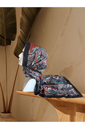 Siyah Aker Soft Touch Şal 001