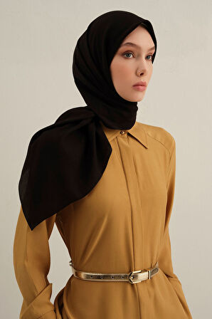 Siyah B. Lyocell Eşarp 01