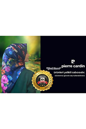 Lacivert Pierre Cardin Şal