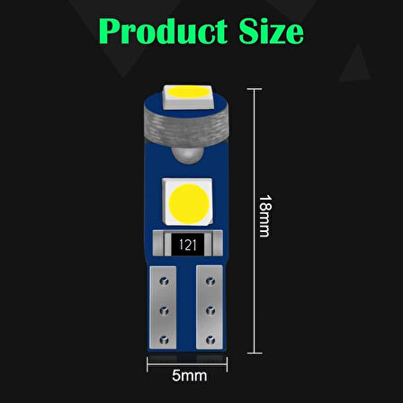 T5 LED AMPUL (TURUNCU) 5 ADET