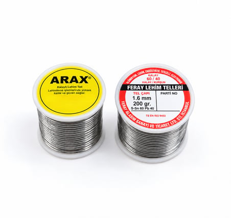 Feray ARax lı Lehim Teli 1.6 mm / 200 gr - 60/40 ARAX