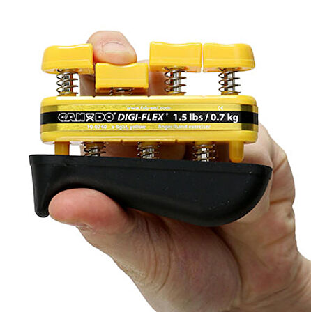 CanDo Digi-Flex el egzersiz aleti - Sarı, x-light - Parmak-10-0740
