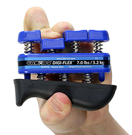 Libor CanDo Digi-Flex el egzersiz aleti - MAVİ , Parmak-10-0743 (7.0 lb) / hand (23.0 lb)10-0743