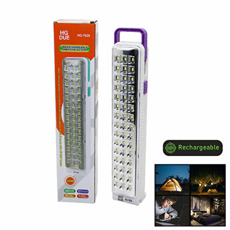 45SMD LED LAMBA IŞILDAK FENER FİŞ ŞARJLI & KULPLU