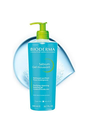 Bioderma Sebium Foaming Gel 500 ml