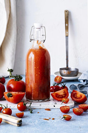 Domates Sosu (Ev Yapım - Doğal & Katkısız) 1 kg. 