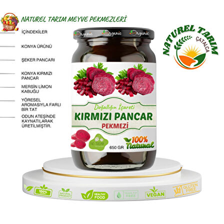 NATUREL PANCAR PEKMEZİ ( ŞEKER İLAVESİZ )