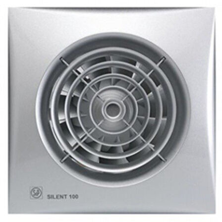 Soler Palau Mini Aksiyel Fan Sılent Serisi Silver-100-Cz