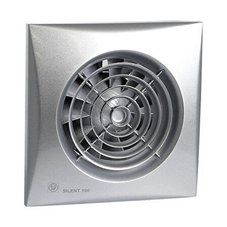 Soler Palau Mini Aksiyel Fan Sılent Serisi Silver-100-Cz