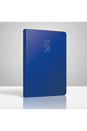 2026 100-ECK Sert Kapak 14X20 Günlük Ajanda-336 Sayfa (Türkçe-İngilizce-Almanca-Rusça)