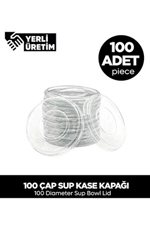 100 Çap Sup Kase Kapağı – 100 Adet