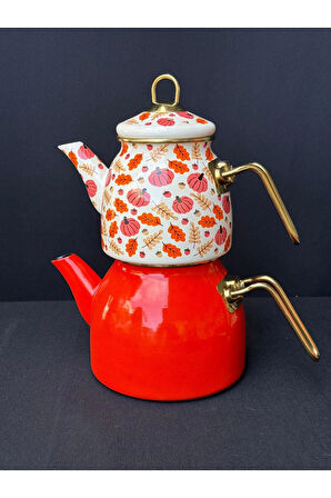 Turuncu Kabaklı Mutfak Seti Full Set