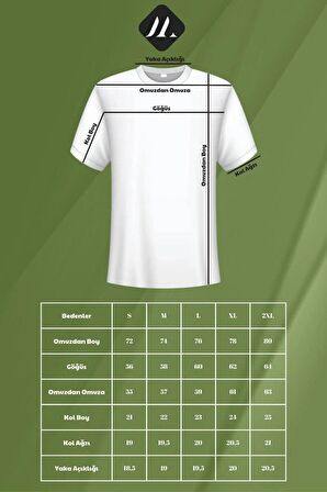TrustMe Unisex Oversize %100 Pamuk Bisiklet Yaka Tişört