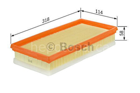 CITROEN C4 1.6 HDi (05.2007 - 07.2009) BOSCH Filtre Seti filitre