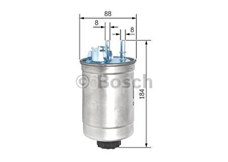 FIAT Palio Weekend 1.9 D (04.2003 - 09.2004) BOSCH Filtre Seti filitre