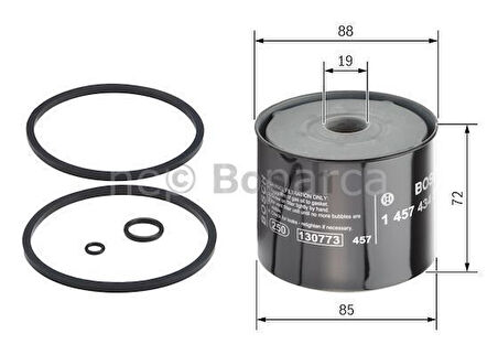 FORD Escort 1.8 TD (01.1995 - 09.2001) BOSCH Filtre Seti filitre