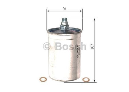 MERCEDES-BENZ E 220 (07.1993 - 06.1995) BOSCH Filtre Seti filitre