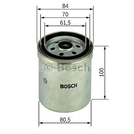 MERCEDES-BENZ E 250 DIESEL (06.1995 - 07.1999) BOSCH Filtre Seti filitre
