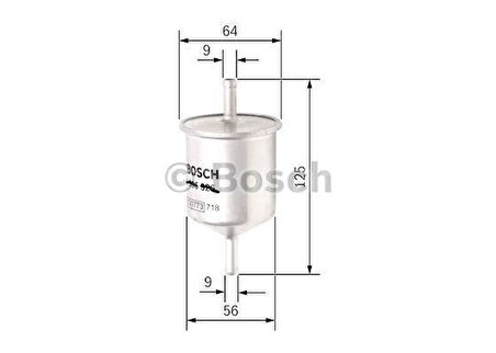 NISSAN Almera 2.0i Hatchback (04.1996 - 04.2000) BOSCH Filtre Seti filitre
