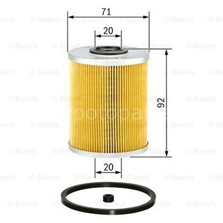 OPEL Vectra 2.0 DI (09.1996 - 08.2002) BOSCH Filtre Seti filitre