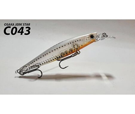 Osaka Jerk Star 100F 10.0cm 15.5gr Floating Maket Balık C043