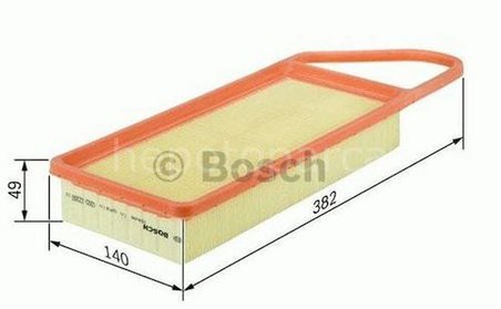 PEUGEOT 206 1.4 HDi 16V Sedan (09.2008 - 12.2010) BOSCH Filtre Seti filitre