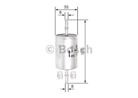 SEAT Cordoba 1.4 (05.2000 - 12.2002) BOSCH Filtre Seti filitre