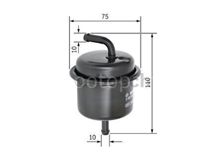 SUZUKI Baleno 1.6i 16V Hatchback (04.1995 - 04.2005) BOSCH Filtre Seti filitre