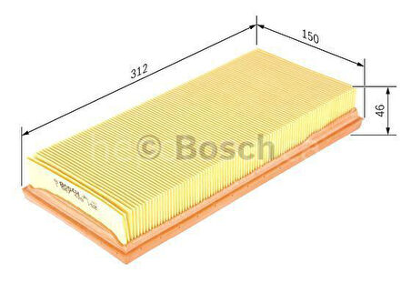 TOYOTA Avensis 2.0i 16V (10.1997 - 01.2003) BOSCH Filtre Seti filitre