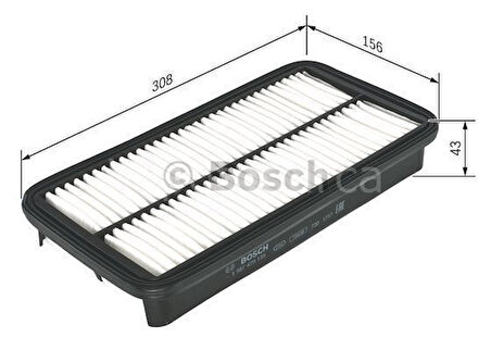 TOYOTA RAV4 2.0i 16V Cabrio 4x4 (11.1995 - 08.2000) BOSCH Filtre Seti filitre