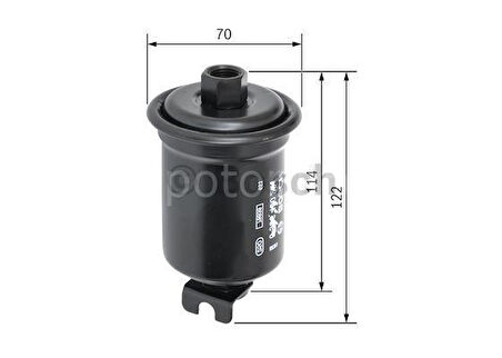 TOYOTA RAV4 2.0i 16V Cabrio 4x4 (11.1995 - 08.2000) BOSCH Filtre Seti filitre