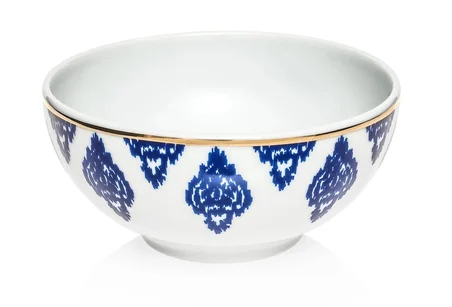 Mavi-Beyaz 4 Kişilik Set (12Parca)