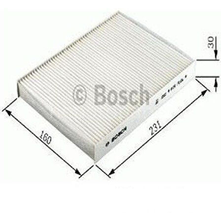 RENAULT Clio 2 II 1.2i (03.1998 - 10.2007) BOSCH Filtre Seti filitre