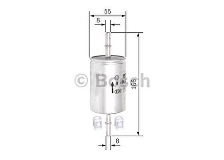 VW (VOLKSWAGEN) Polo 1.4 Variant (06.2000 - 09.2001) BOSCH Filtre Seti filitre