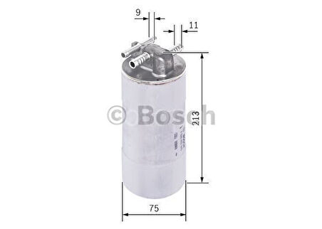AUDI A6 2.7 TDI quattro (10.2008 - 08.2011) BOSCH Filtre Seti filitre