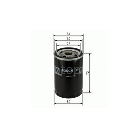 KIA Rio 1.4i Hatchback (03.2005 - 09.2011) BOSCH Filtre Seti filitre