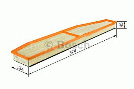 BMW X 3 3.0 sd (09.2006 - 08.2008) BOSCH Filtre Seti filitre