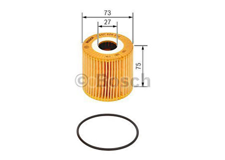 NISSAN Pickup 2.5 Diesel Turbo 4WD (11.2001 - 01.2008) BOSCH Filtre Seti filitre