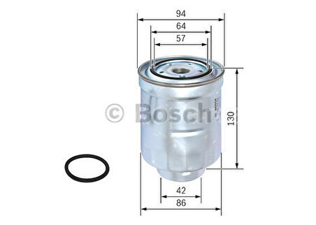 SUBARU Forester 2.0 D (11.2012 - 01.2018) BOSCH Filtre Seti filitre