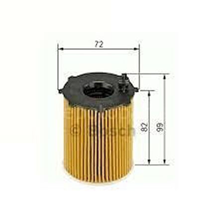 PEUGEOT 308 1.6 HDi (04.2010 - 03.2013) BOSCH Filtre Seti filitre